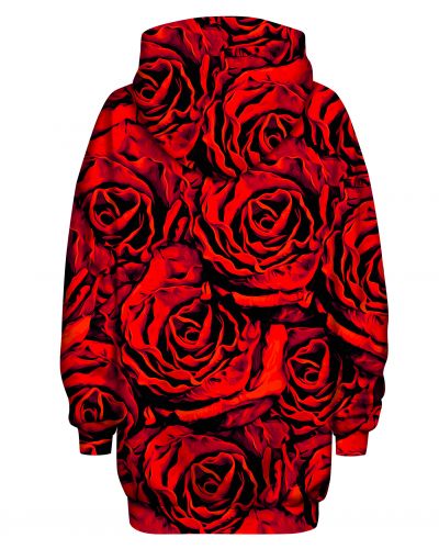 Bluza Oversize Red Roses