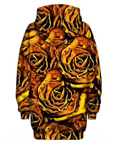 Hoodies Oversize Roses Gold