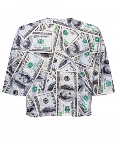 T-shirt Crop Dollars