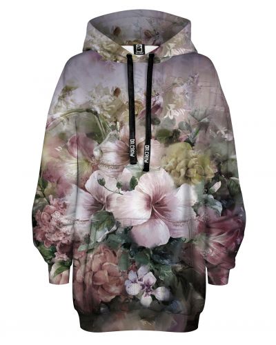 Bluza Oversize Flowers Watercolor