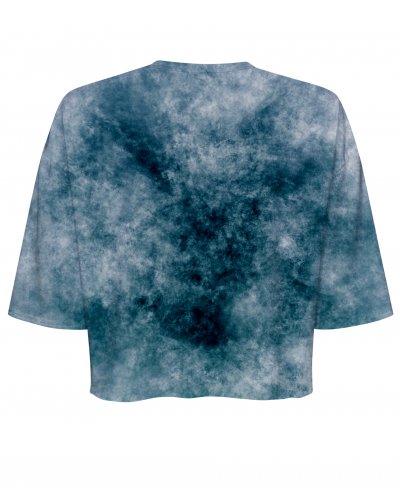 T-shirt Crop Gray Backgraund