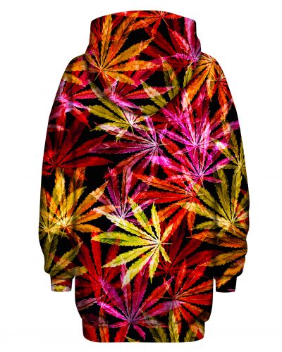 Hoodies Oversize Hemp Red