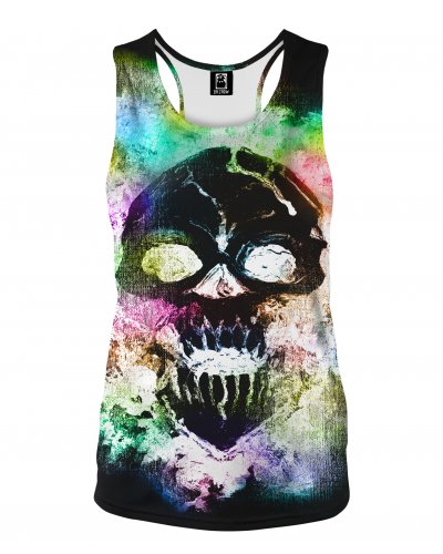 Tank Top Neon Skull