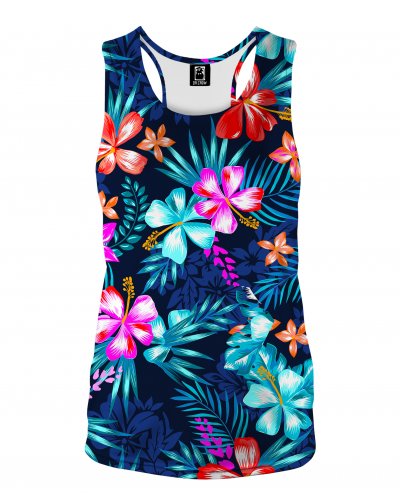 Tank Top Colorful Flowers