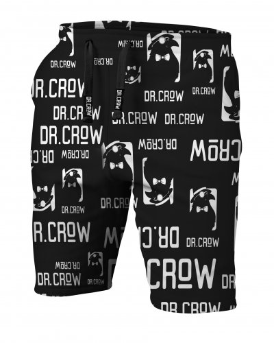 Krótkie spodenki Dr.Crow Logo Black