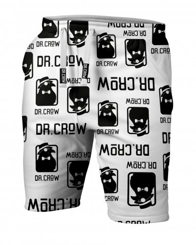 Shorts Dr.Crow Logo White