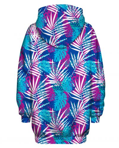 Bluza Oversize Blue Palms