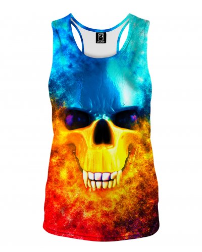 Tank Top Vampire Skull