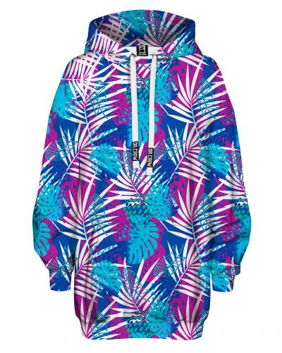 Bluza Oversize Blue Palms