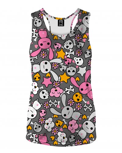 Tank Top Skull Rabbit