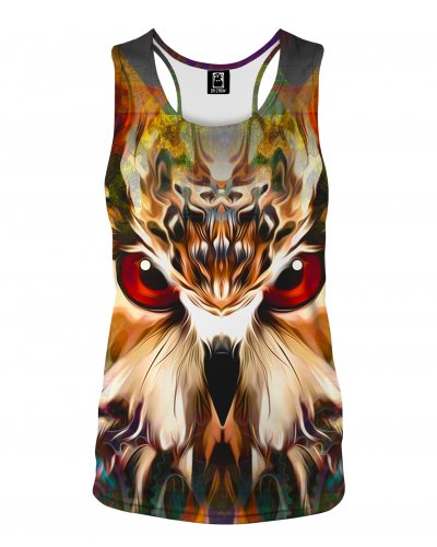 Tank Top Owl Brown