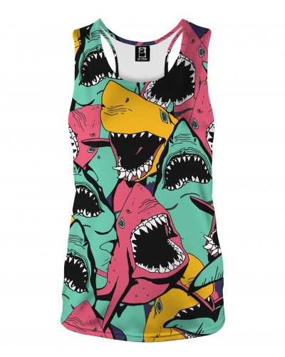 Tank Top Angry Sharks