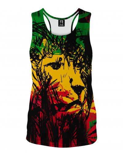 Tank Top Rasta Lion