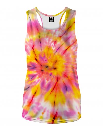 Bokserka Tie Die Pink