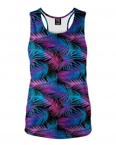 Tank Top Purple Palms