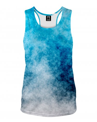 Tank Top Blue Grunge