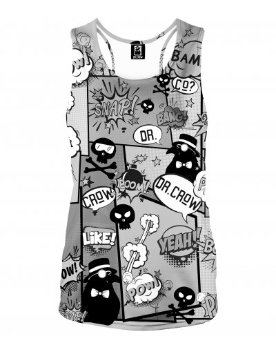 Tank Top Comic Gray