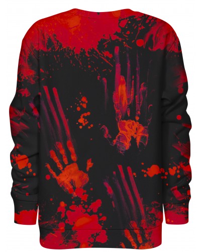 Bluza bez kaptura Zombie Black