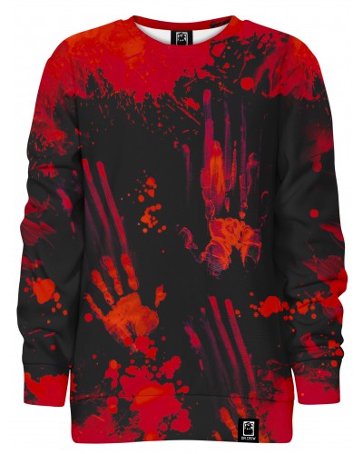 Bluza bez kaptura Zombie Black