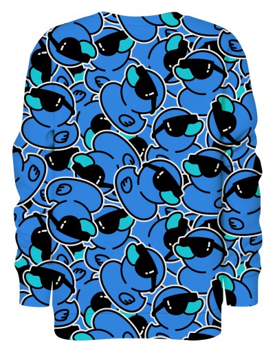 Bluza bez kaptura Ducks Blue