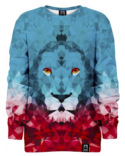 Bluza bez kaptura Lion Triangle