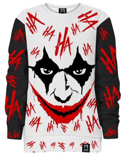 Bluza bez kaptura Joker Black