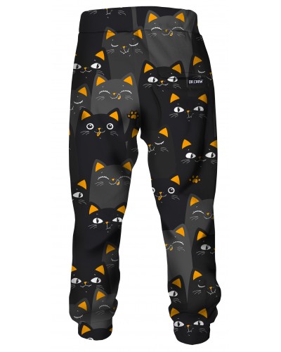 Trousers Cats Orange