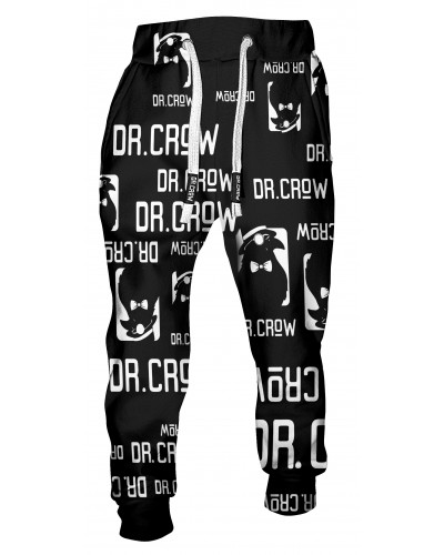 Trousers Dr.Crow Logo Black