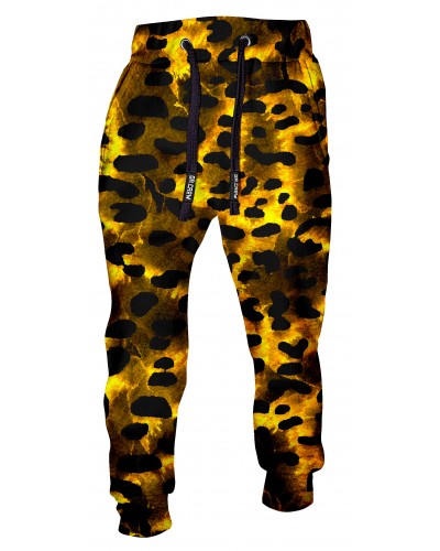 Trousers Gold Leopard