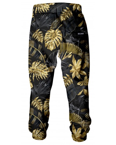 Trousers Gold Leaves