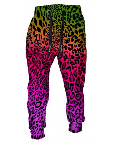 Spodnie Multicolor Leopard