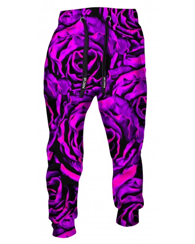 Trousers Purple Roses