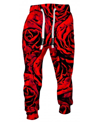 Trousers Red Roses