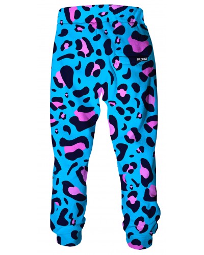 Trousers Leopard Blue