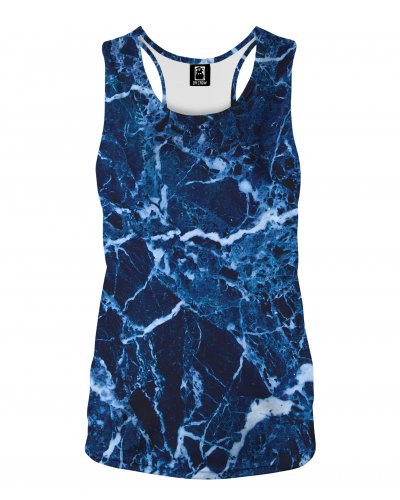 Tank Top Marble Blue