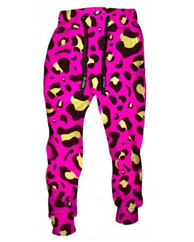 Spodnie Leopard Pink