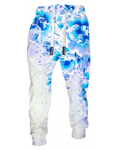 Trousers Beautifull Flowers Blue