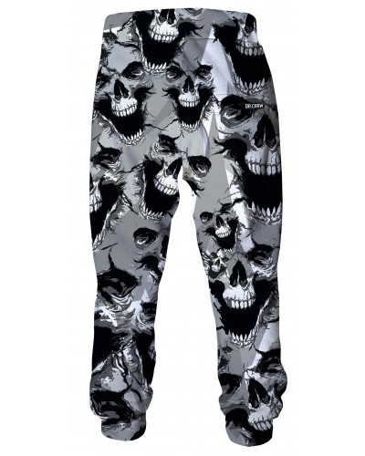 Trousers Skull Grey