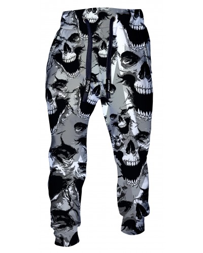 Trousers Skull Grey