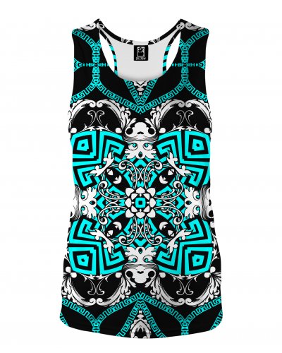 Tank Top Mint Baroque