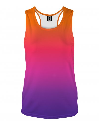 Tank Top Ombre Orange Purple