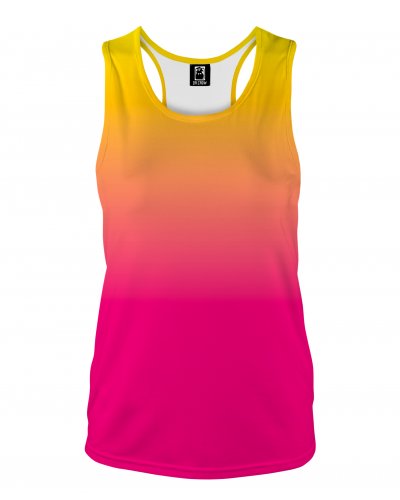 Tank Top Ombre Yellow Pink