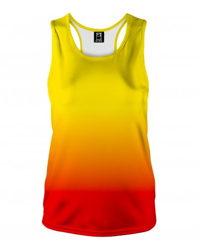 Tank Top Ombre Yellow Red