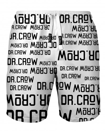 Swimsuit Dr.Crow Text White