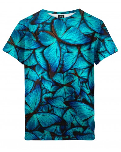 T-Shirt Butterfly Blue