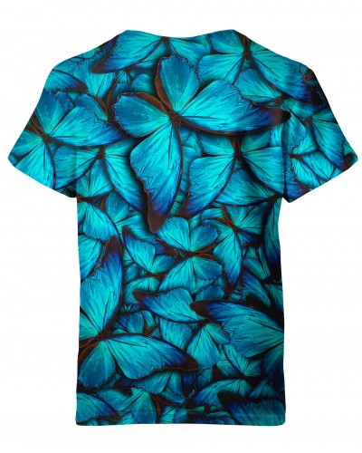 T-Shirt Butterfly Blue