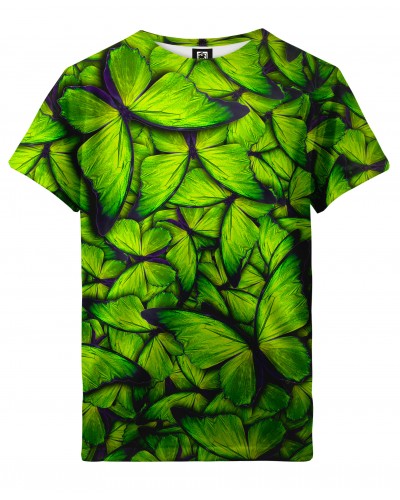 T-Shirt Butterfly Green