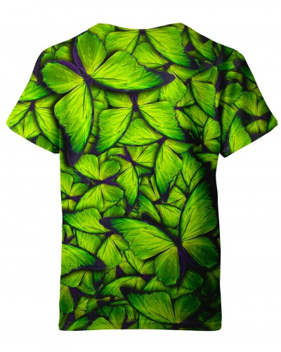 T-Shirt Butterfly Green