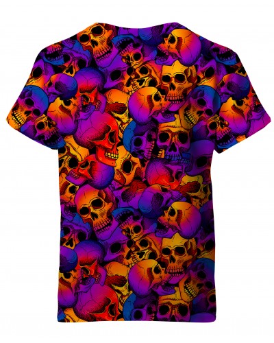 T-Shirt Skulls Ombre