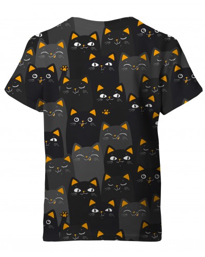 T-Shirt Cats Orange